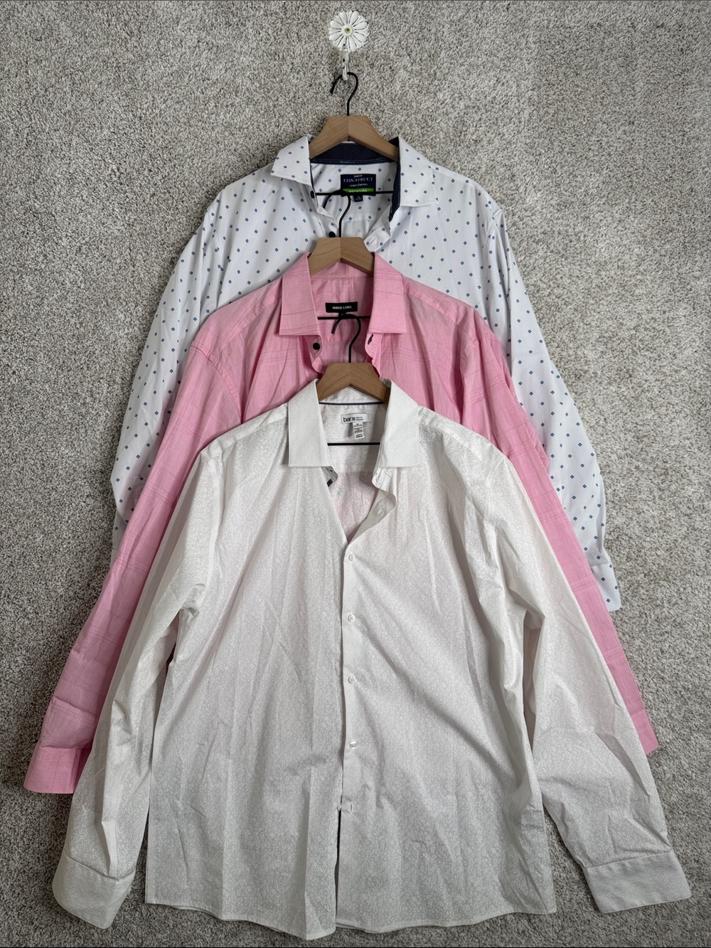 Men’s Long Sleeve Bundle XL - Jared Lang/Bar III/Con.Struct